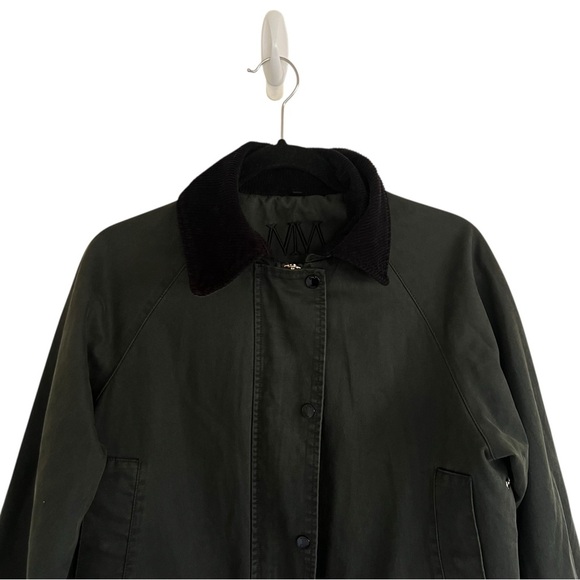 Mango Waxed Effect Parka Small - Picture 6 of 16